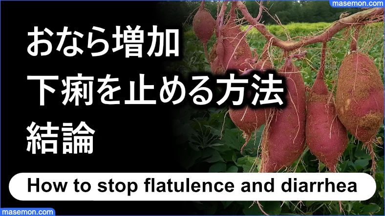 オールブランでおなら増加 下痢を止める方法：結論